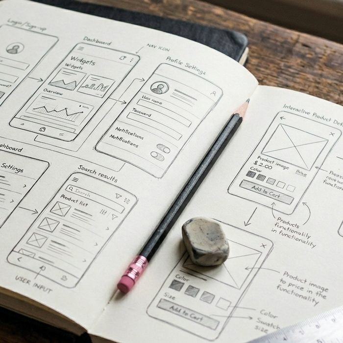 Mockup Sketches